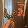 Oversized Screaming Chicken Magnet