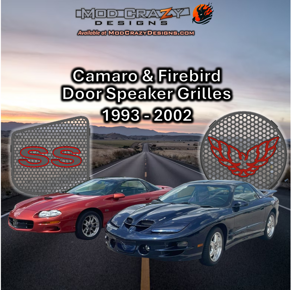 Upgraded Door Speaker Grilles for Camaro Firebird Trans Am 1993 2002