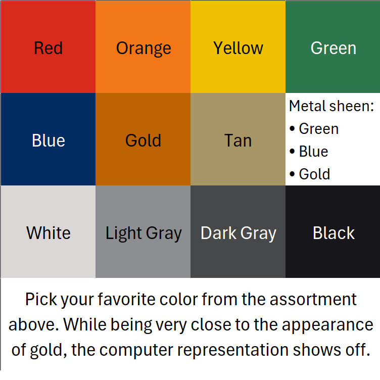 Custom Color