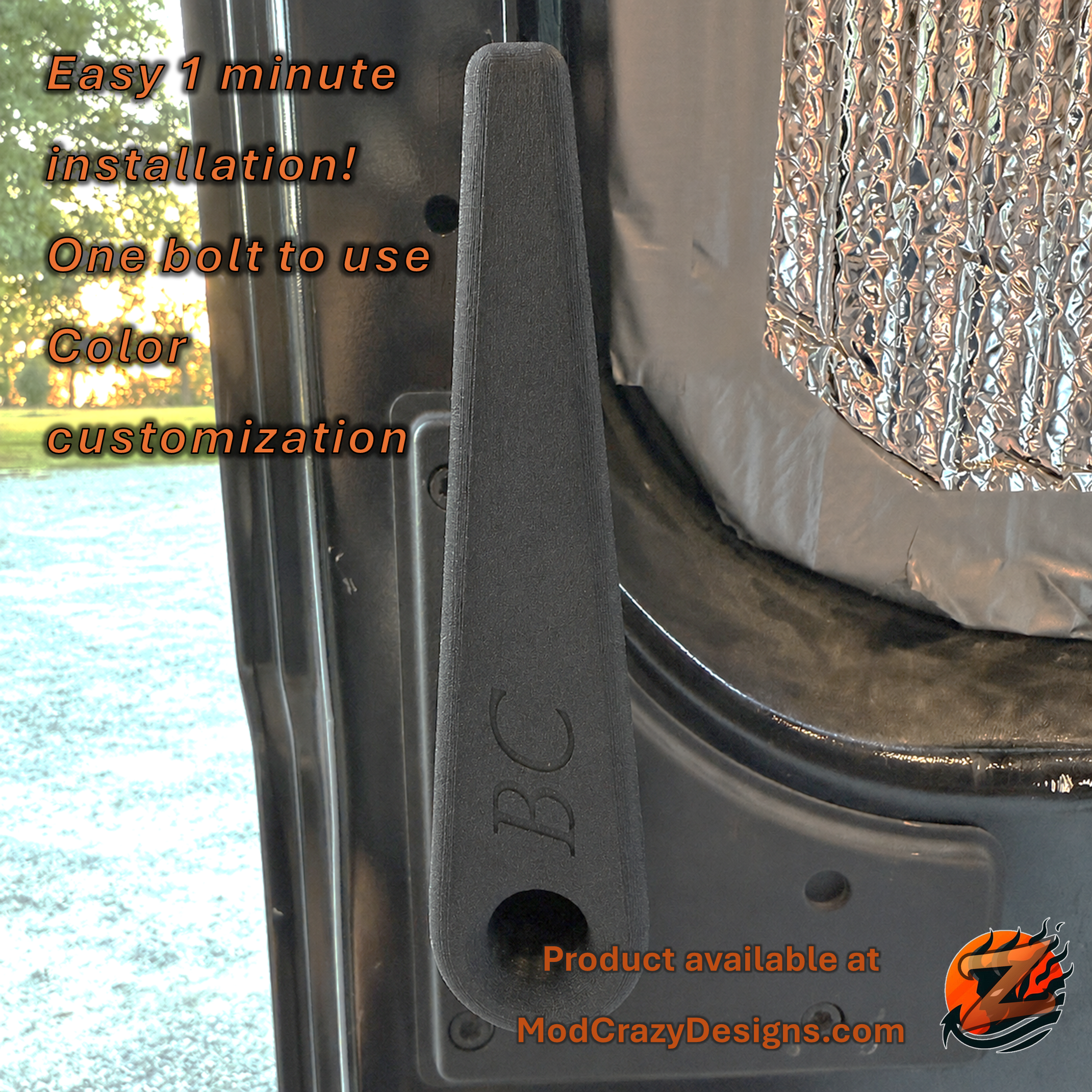 Upgraded Ram ProMaster Van and Winnebago RV Door Handle Lever