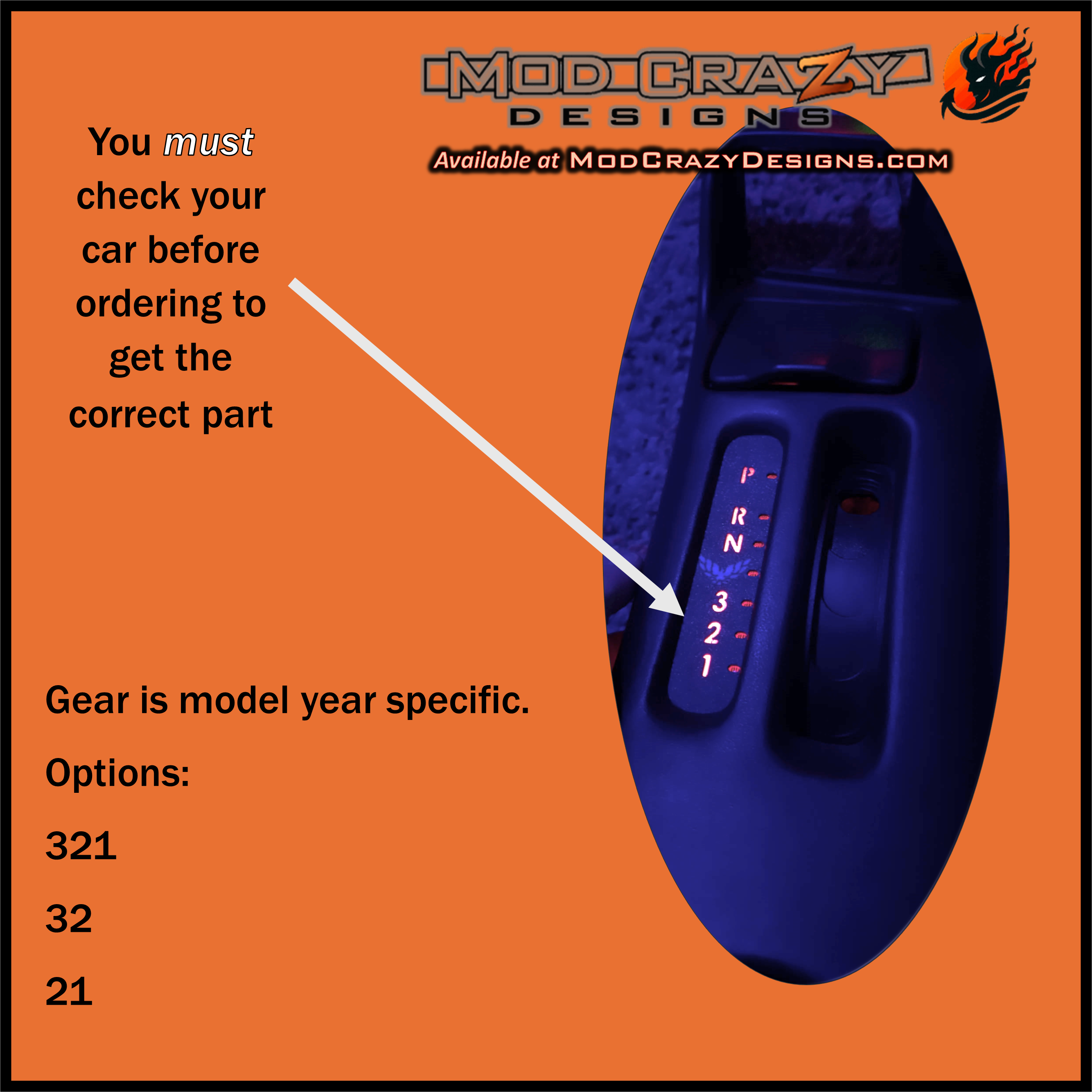 Gear Shift Overlay