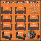 F-body Buckle Fix Cover for Camaro Firebird Trans Am 1993 2002 Fit for Certain Buckles Only