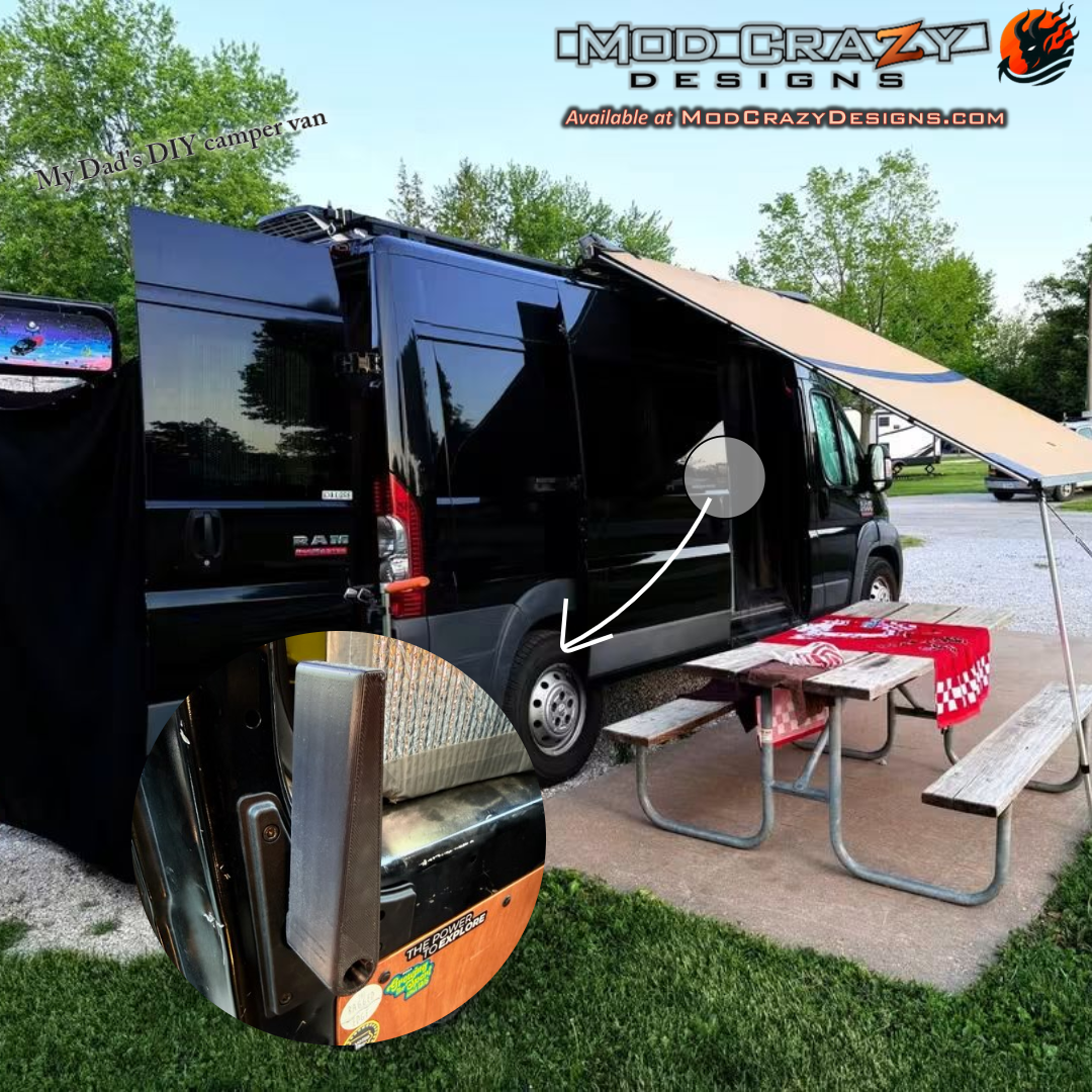 Upgraded Ram ProMaster Van and Winnebago RV Door Handle Lever