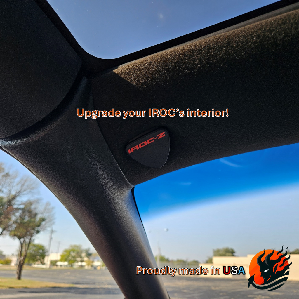 sun visor delete plate z28 camaro ss fourth gen firebird trans am pontiac chevy 4th generation 1982 1992 1993 2002 ws6 1977 2010 2016 v8 5.7L restore rebuild mods replacement 82 92 93 02 1