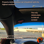 Sun Visor Delete Plates for Camaro Firebird Trans Am 1970 2002