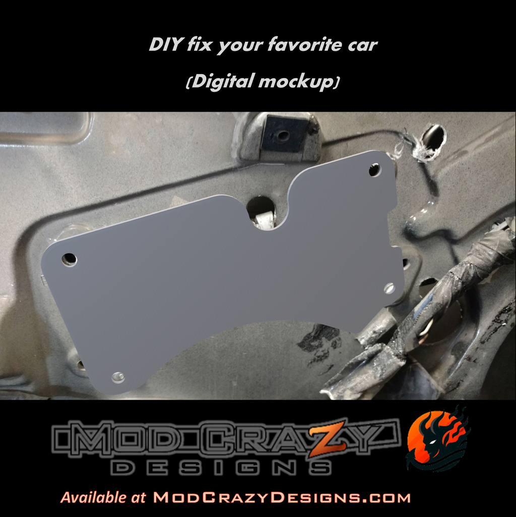 Window Motor Reinforcement Plates for Camaro Firebird Trans Am 1993 2002